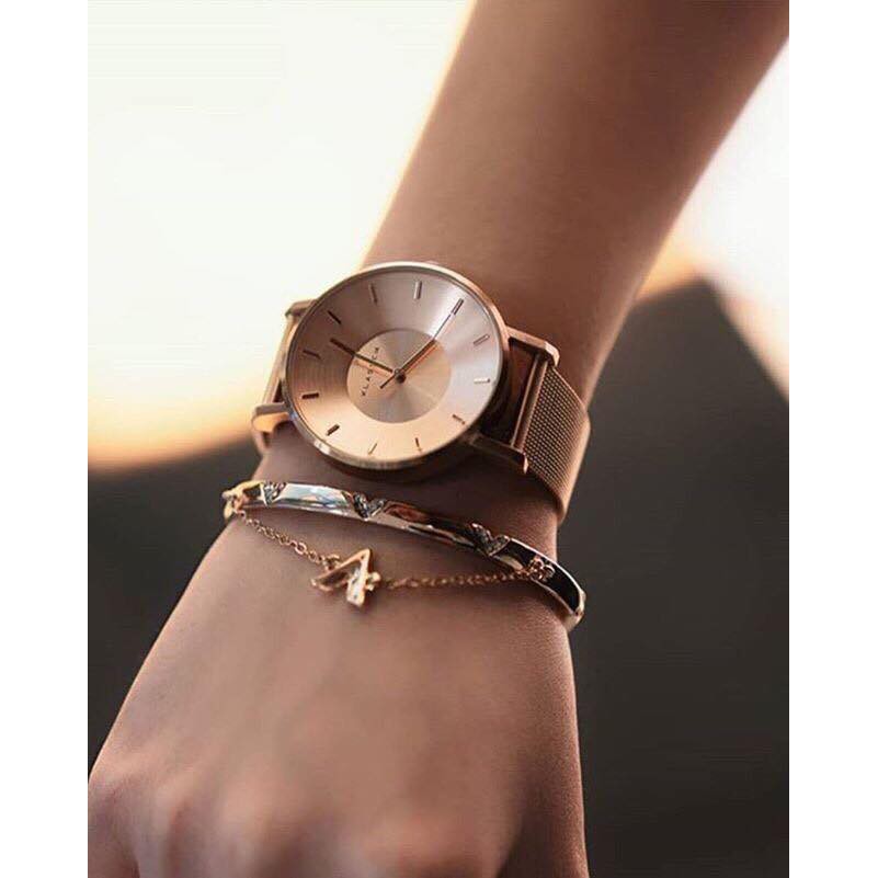 Đồng hồ nữ klasse14 VOLARE dây kim loại