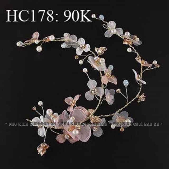 Cài tóc cô dâu (HC178)