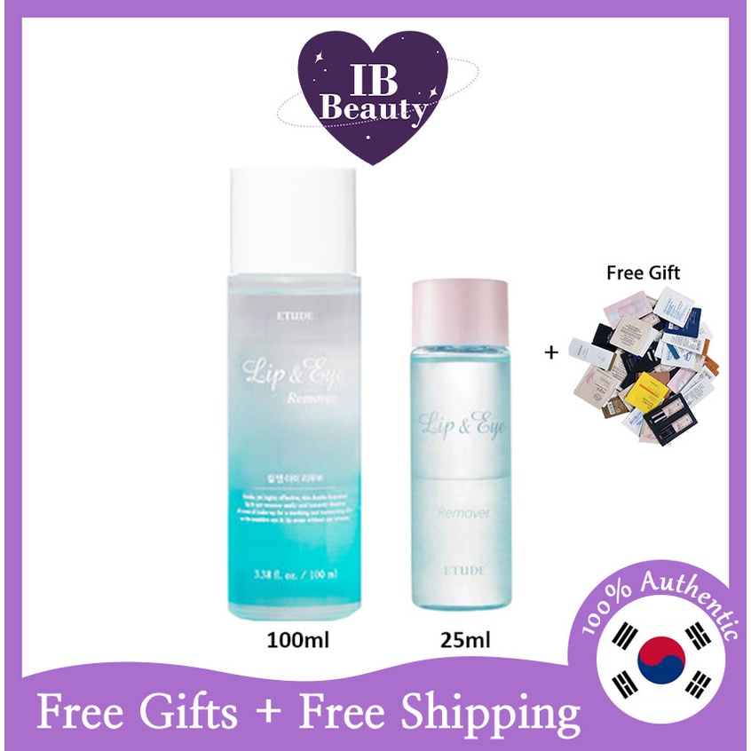 Dung Dịch Tẩy Trang Etude House Dùng Cho Mắt Và Môi Hiệu Quả 25ml / 100ml