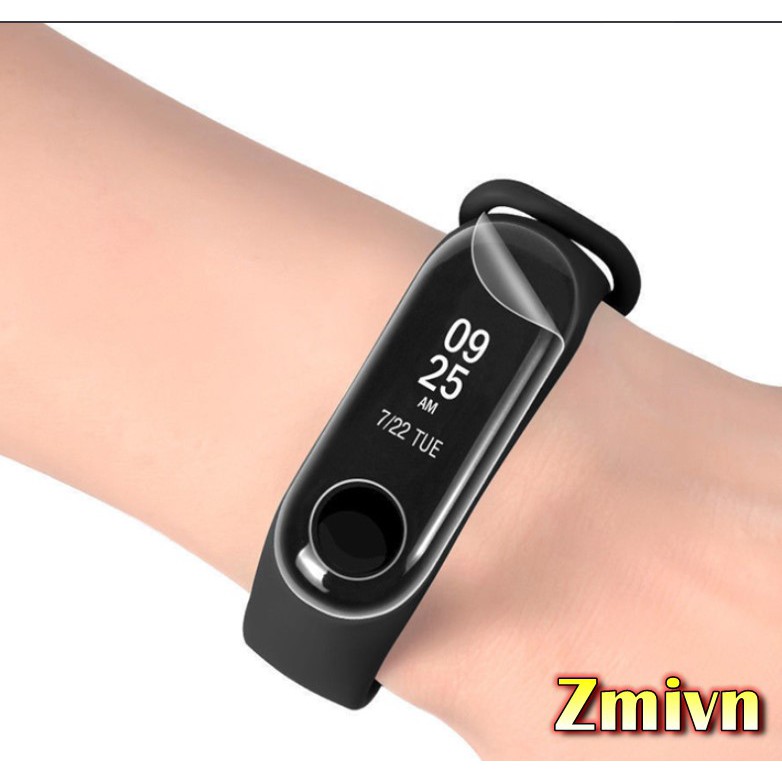 Bộ 2 dán màn Xiaomi Miband 3 khoét lỗ/ Full màn