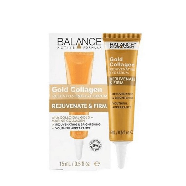 Hàng UK- Serum Tái Tạo Và Dưỡng Da Mắt Balance Active Formula Gold Collagen Rejuvenating eye 15ml Chính Hãng 100%