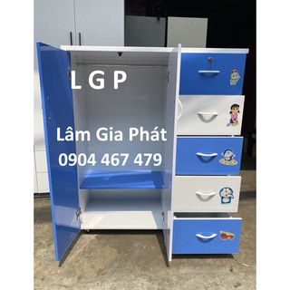 Tủ nhựa đài loan 1m25x1m06x45 HCM