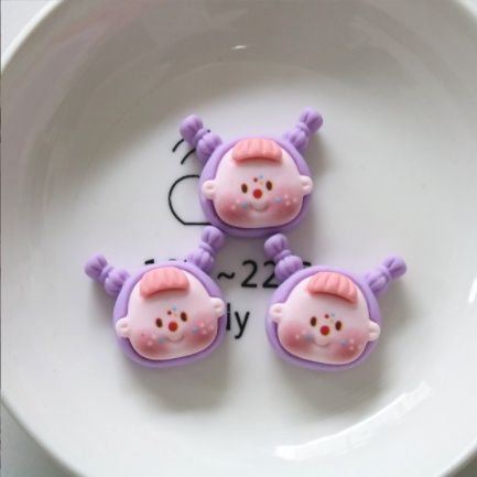 Set 5 Phụ Kiện Trang Trí Giày Hình Hoạt Hình Dễ Thương