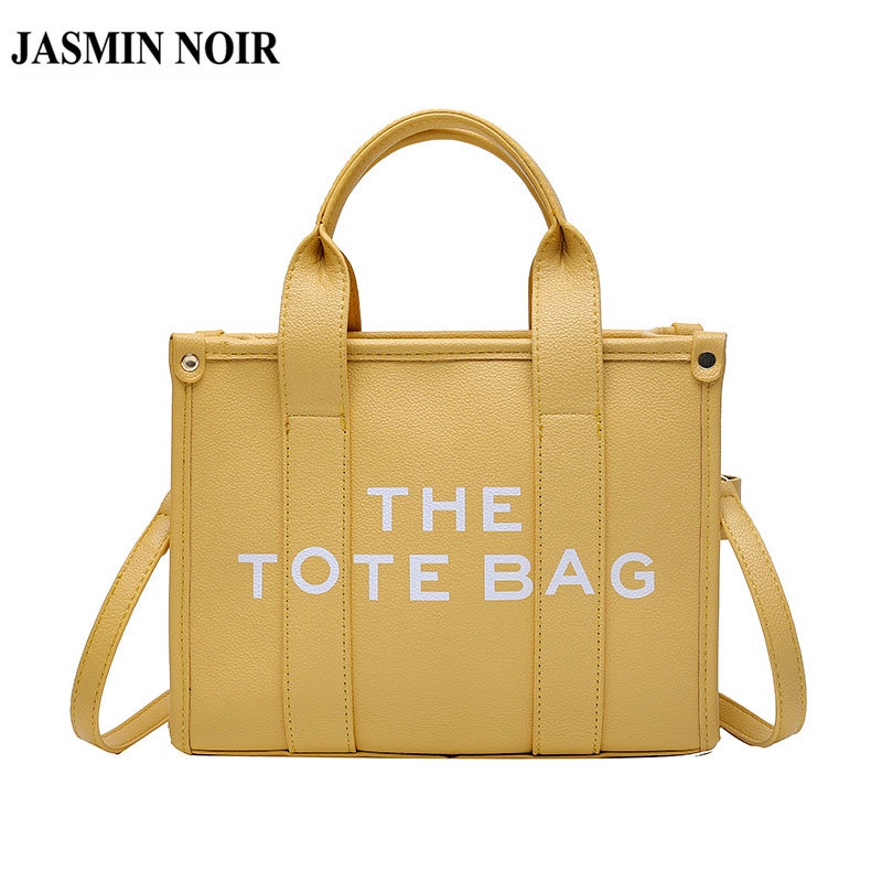 Túi xách JASMIN NOIR da PU nắp gập đơn giản thời trang dành cho nữ
