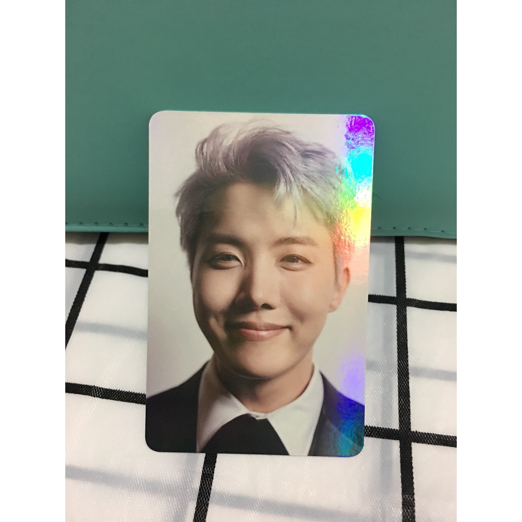 BTS The Fact China - Card holo random Hobi official