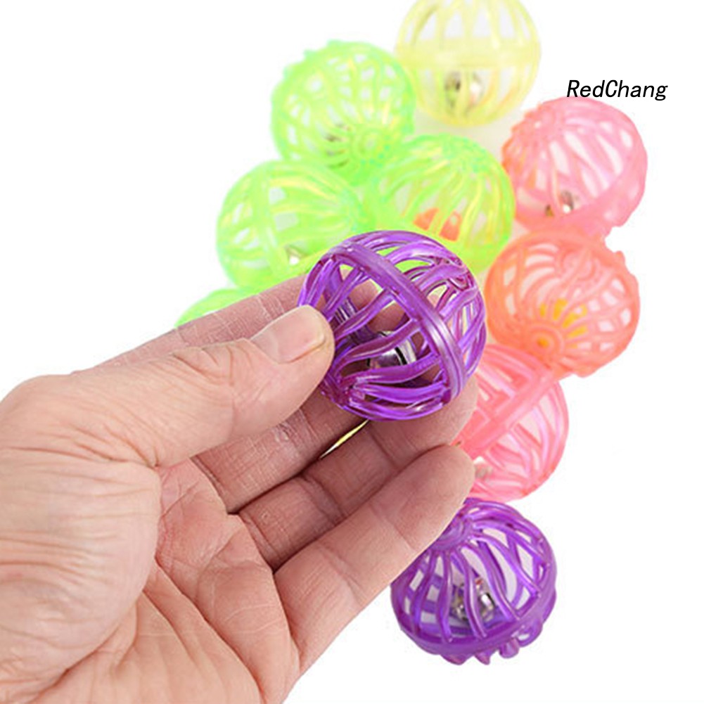 5 Quả Bóng Đồ Chơi Có Chuông Tương Tác Cho Mèo Cưng