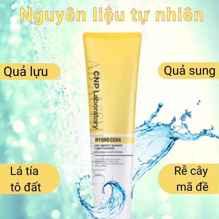 Sữa Rửa Mặt CNP Laboratory Perfect Barrier Cera Cleaser Foam 60ml- AB Authentic