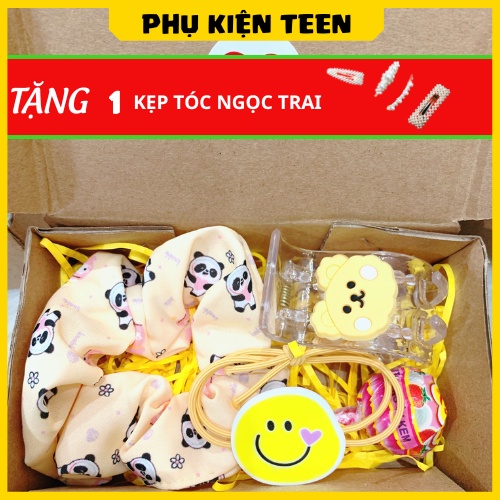 Set quà tặng bạn nữ đáng yêu cute vào các dịp đặc biệt 20/10 8/3 ngày sinh nhật lễ kỷ niệm đủ tone màu 18x12cm