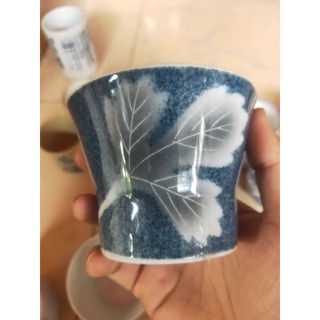Chậu Gốm Nhật Lam, Mộc ( miệng 7-8 cm)
