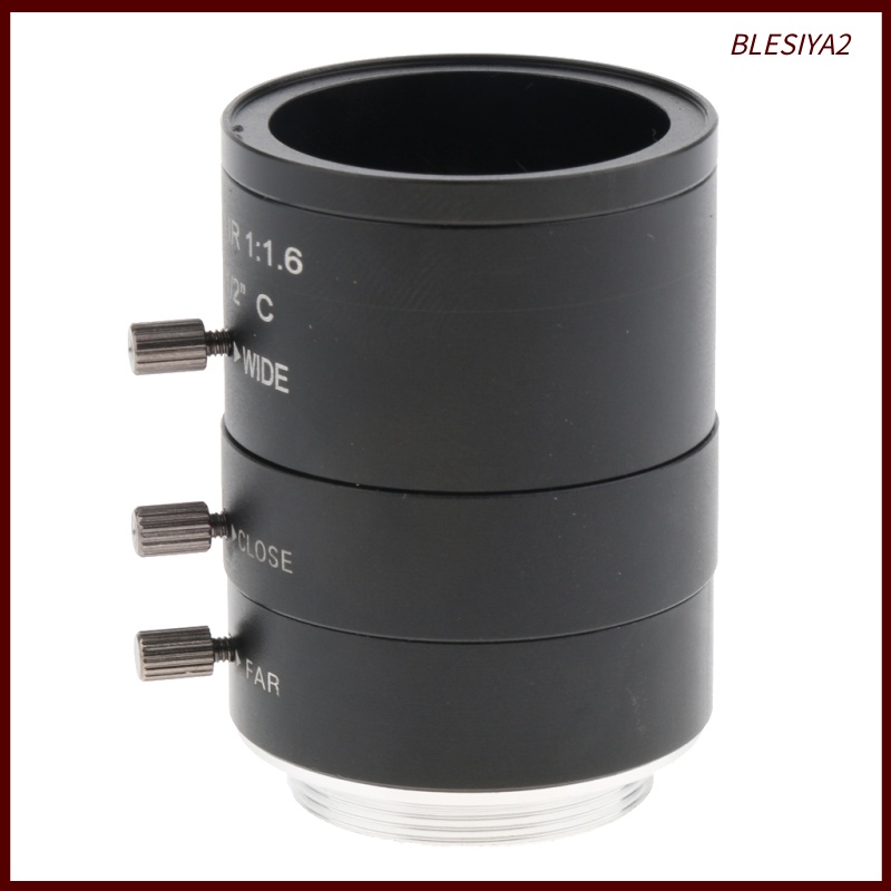 [BLESIYA2]4mm-12mm 1/2&quot; F1.6 Manual Iris  Lens C Mount for Security CCTV Camera