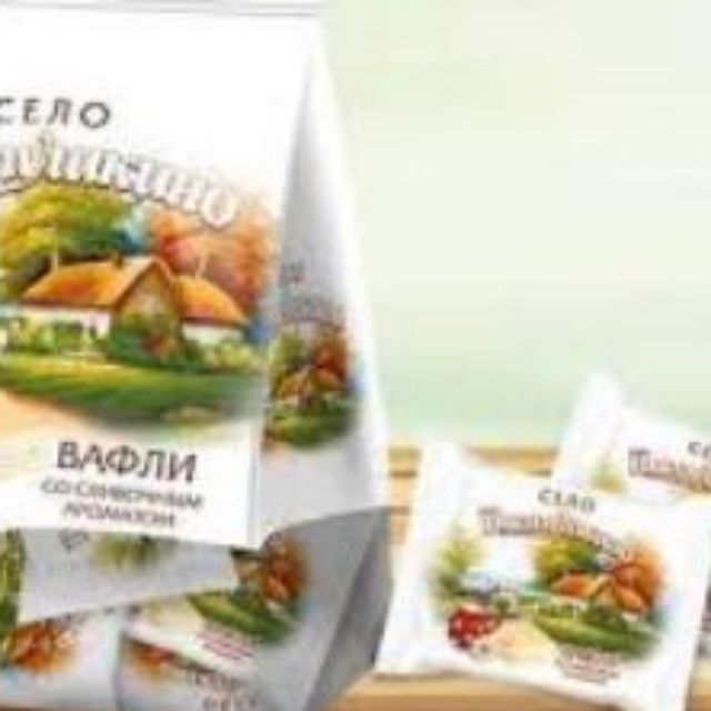 Bánh xốp Selo từ Tvorok cao cấp của Nga 250g. HSD :T9/2020