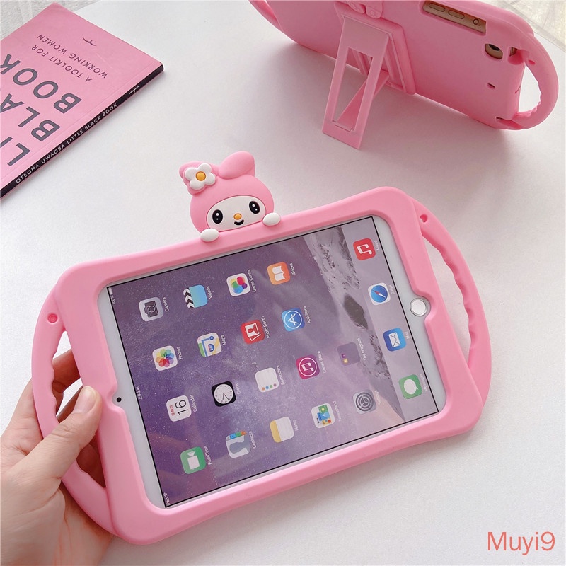 Ốp silicon mềm in Melody hoạt hình cho Ipad 2018 Mini1/2/3 4 Mini 5 6/Air2 Pro9.7 Ipad2/ 3/4 Ipad6 10.2