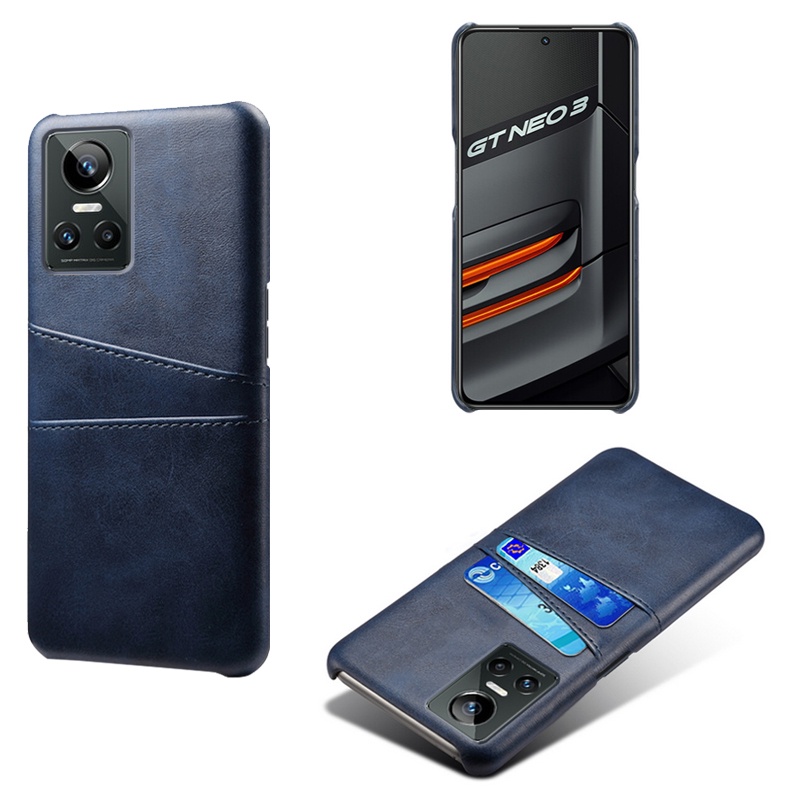 Ốp Điện Thoại Da PU Chống Sốc Kèm Ngăn Đựng Thẻ Cho Realme GT NEO3 5G