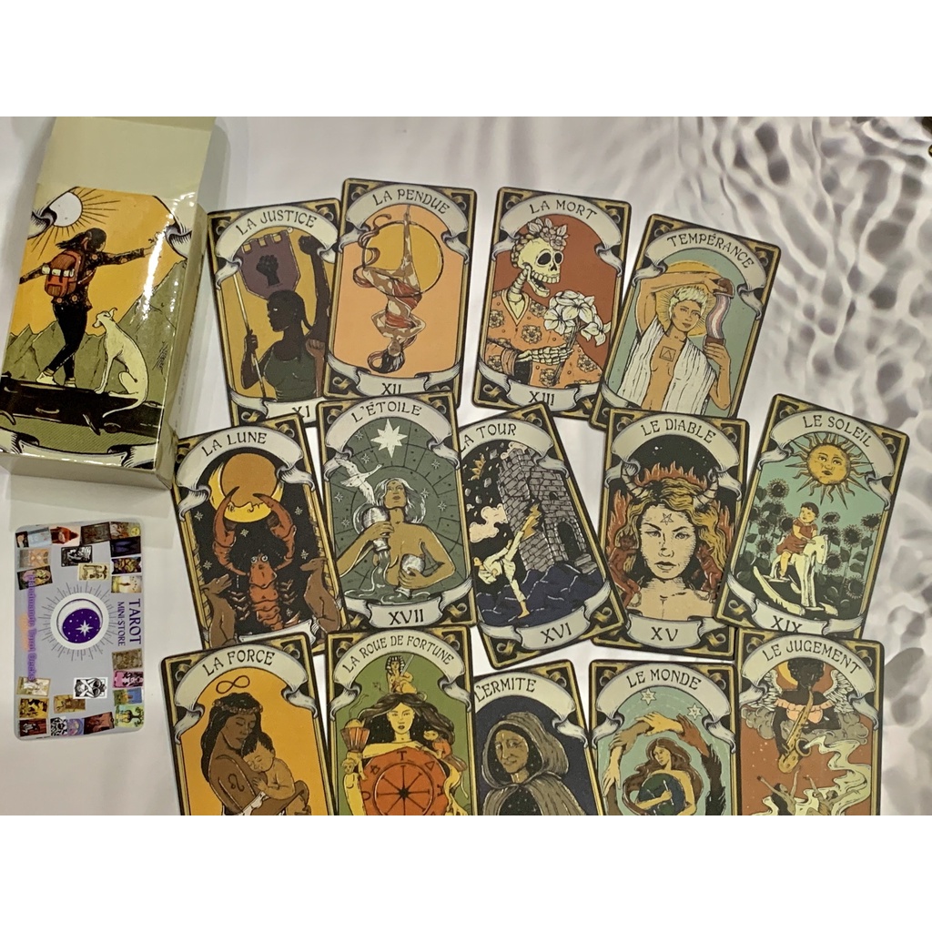 Bộ bài The Sacred Sisterhood 78 lá size gốc cán mờ