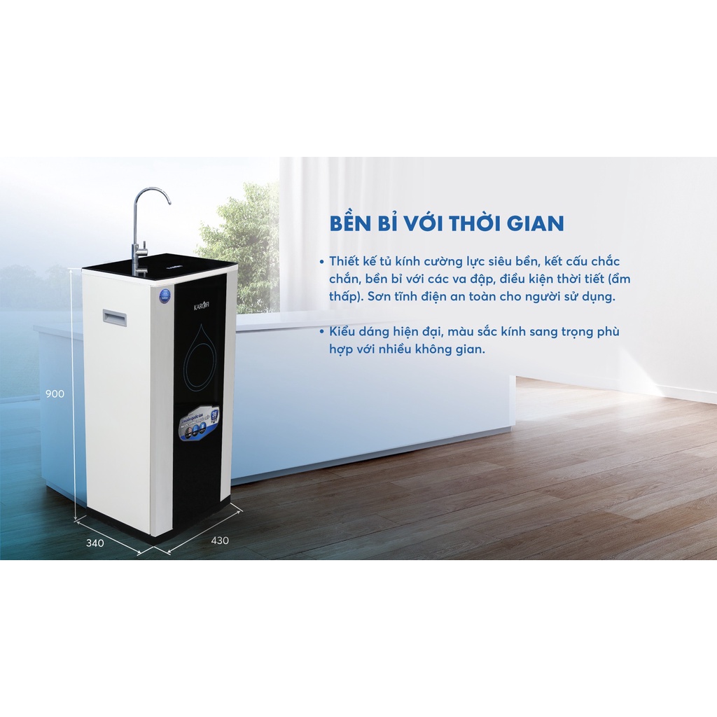 Máy lọc nước Karofi ERO100 10 cấp lọc