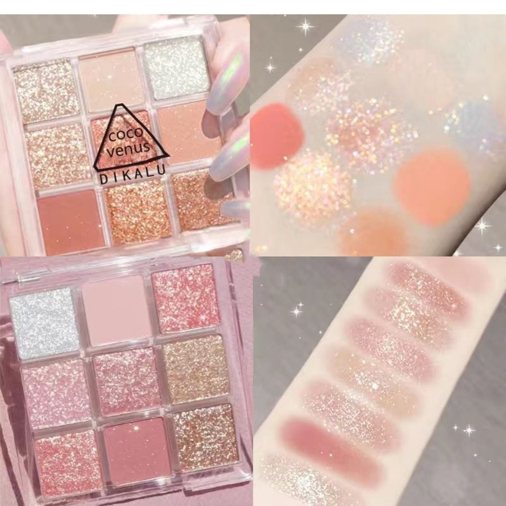 Phấn Mắt DIKALU COCO VENUS 9 Ô Màu Nhũ | BigBuy360 - bigbuy360.vn