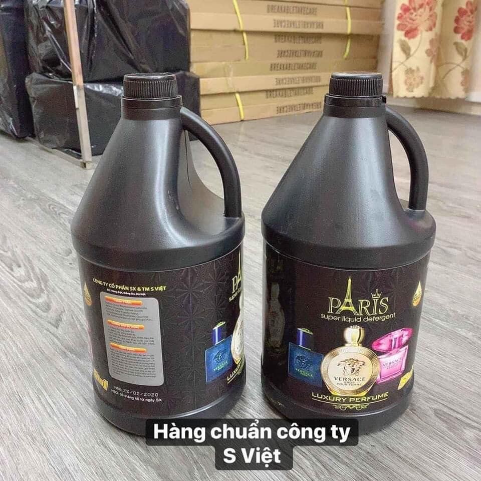 01 can nước giặt Paris hương hoa 3.6 lít