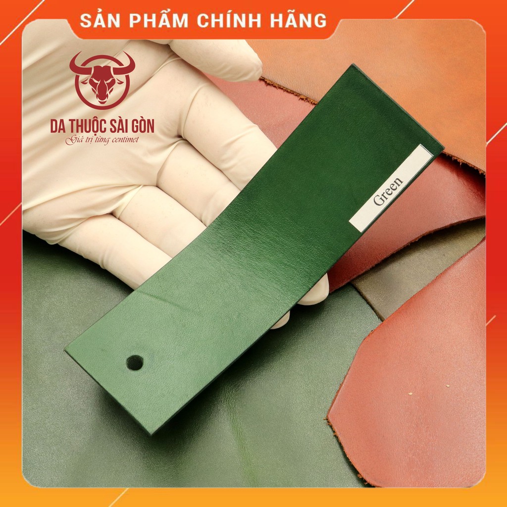 Thuốc nhuộm da bò - Có 39 màu sắc hàng Italy - Màu xanh lá (Green) - Da Thuộc Sài Gòn