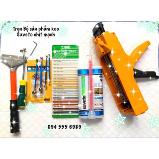 Trọn Bộ sản phẩm keo saveto đầy đủ