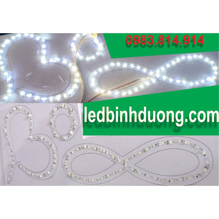 Cuộn 10M  LED  DÂY  ZICZAC  12V