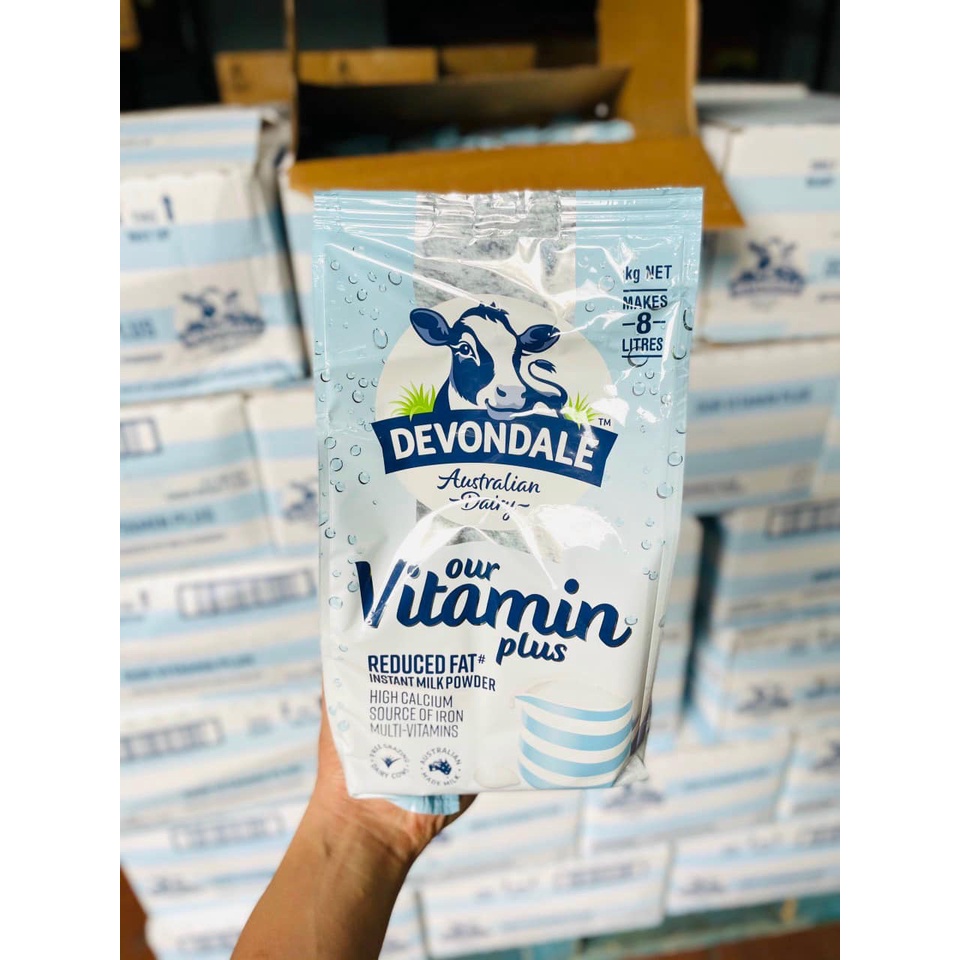 - Sữa tươi nguyên kem dạng bột DEVONDALE nội địa Úc 1kg