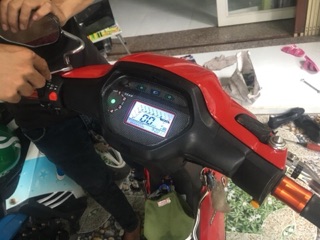 Đồng hồ LCD Wave nhỏ Điện tử