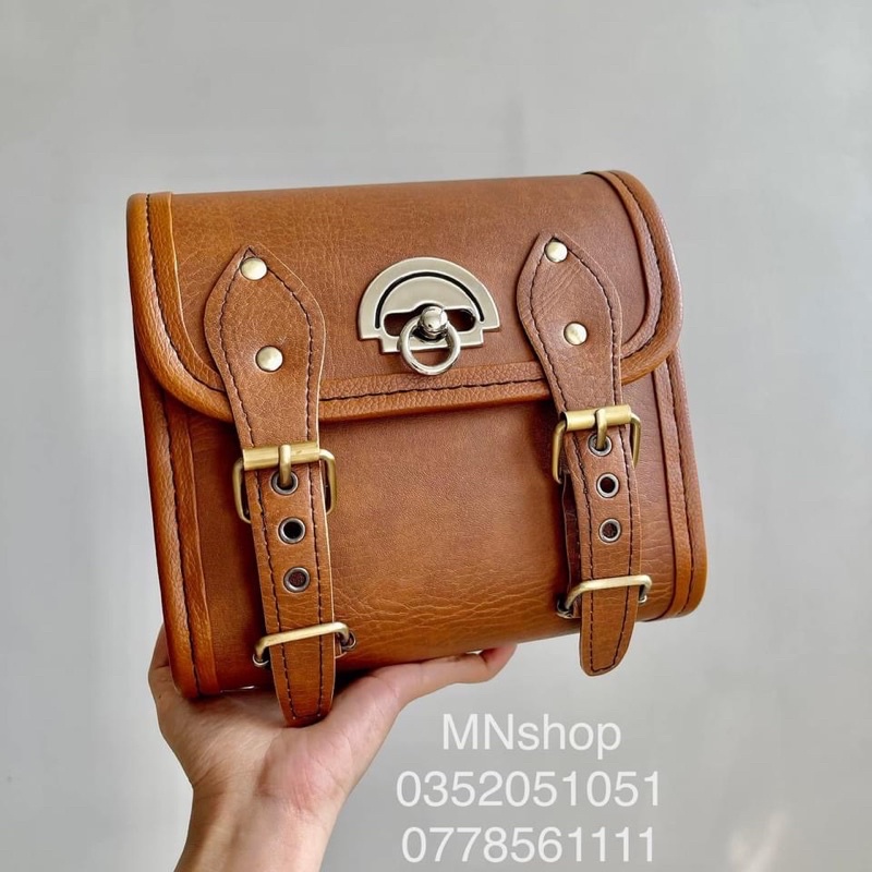 🎵TÚI DA TREO HÔNG XE MÁY