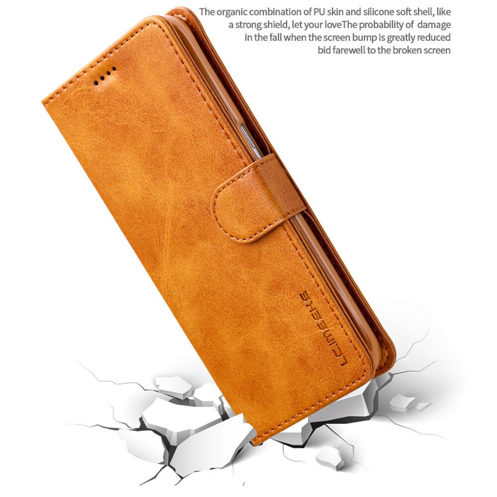 Ốp lưng da PU kèm ngăn đựng thẻ dành cho điện thoại Samsung Galaxy S6 S6edge S7 S8 S9+ S7edge | BigBuy360 - bigbuy360.vn