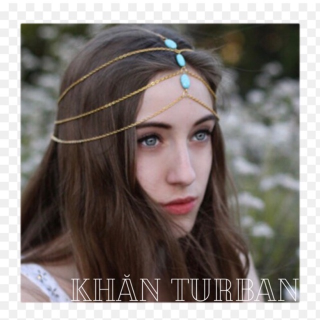 Bờm tóc bohemian - Vòng đội đầu head chain boho style