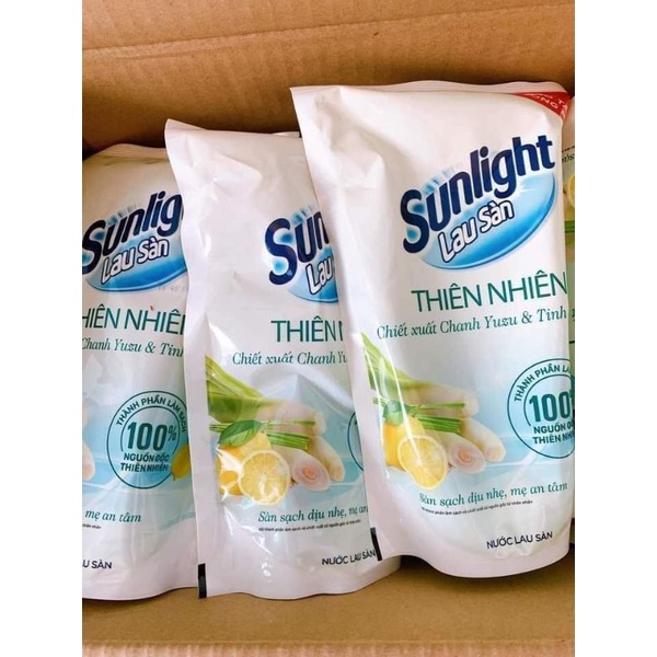 NƯỚC LAU SÀN SUNLIGHT TÚI KHUYẾN MÃI 550gr