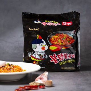 [LỐC 5 GÓI] Mì Cay Samyang Hàn Quốc Vị Truyền Thống