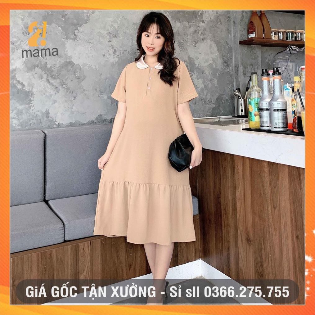 [BÁN SỈ] Đầm bầu ( váy bầu ) dự tiệc 2MAMA giá rẻ đẹp dáng suông đuôi cá sang chảnh màu đen be  V38 ་ '