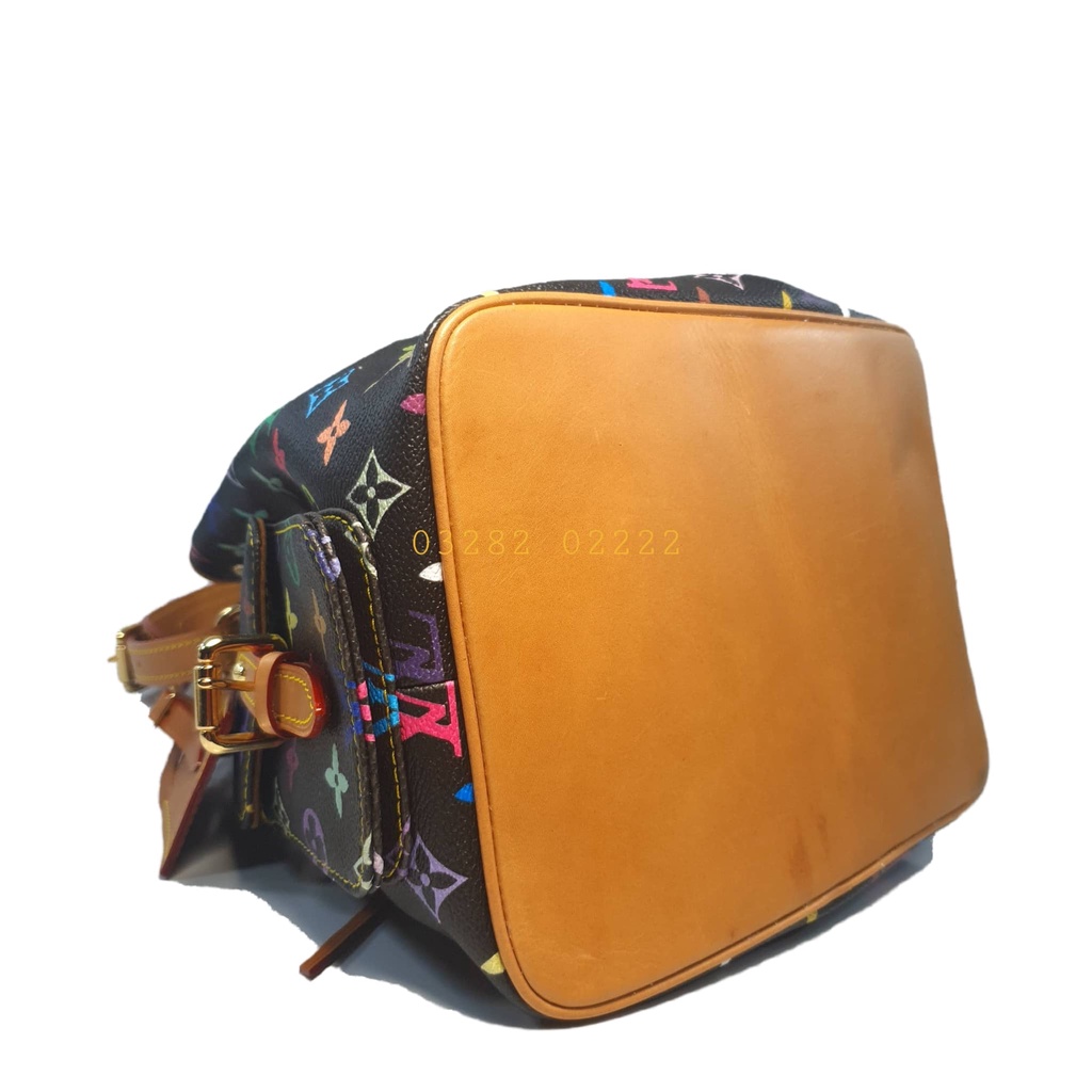 III.Túi xách Bucket LV đen 7 màu si Nhật xịn sò