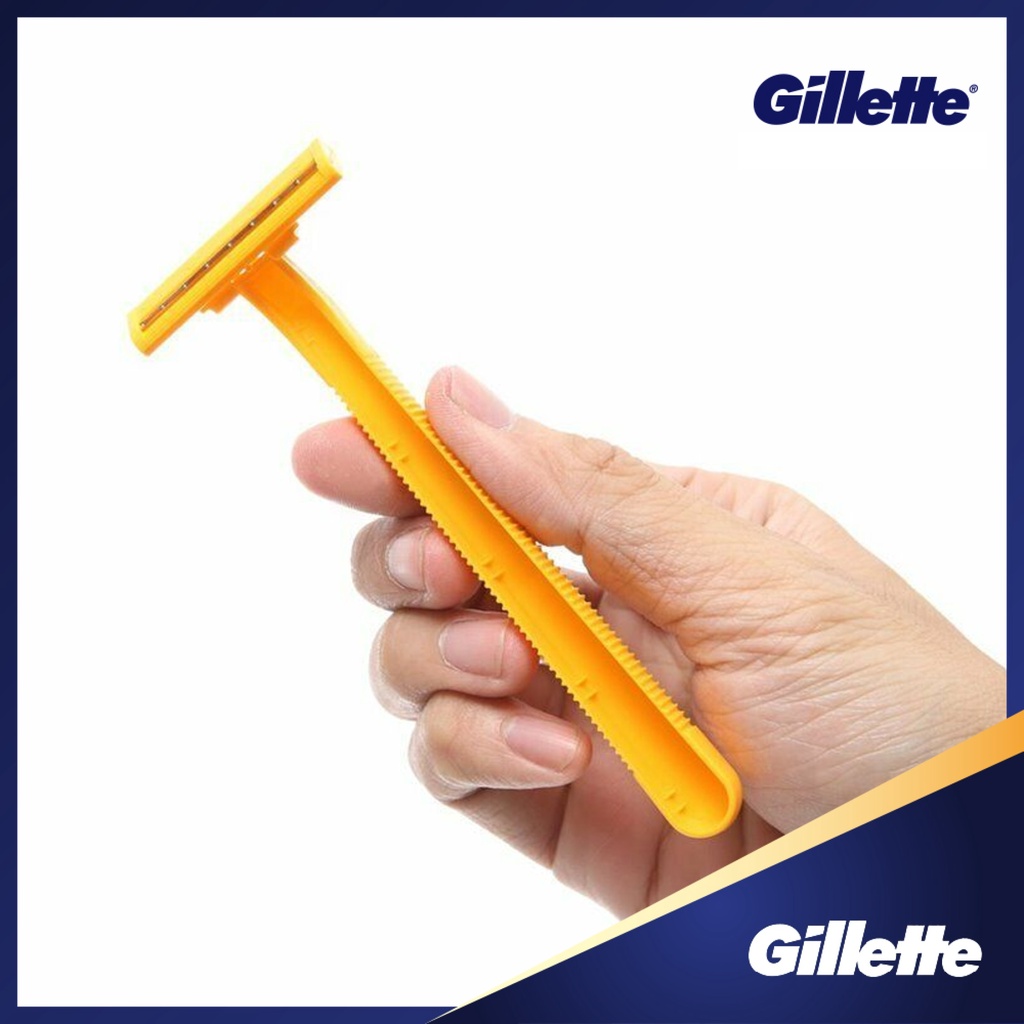 Dao cạo râu Gillette Superthin Cán vàng Gói 5+1