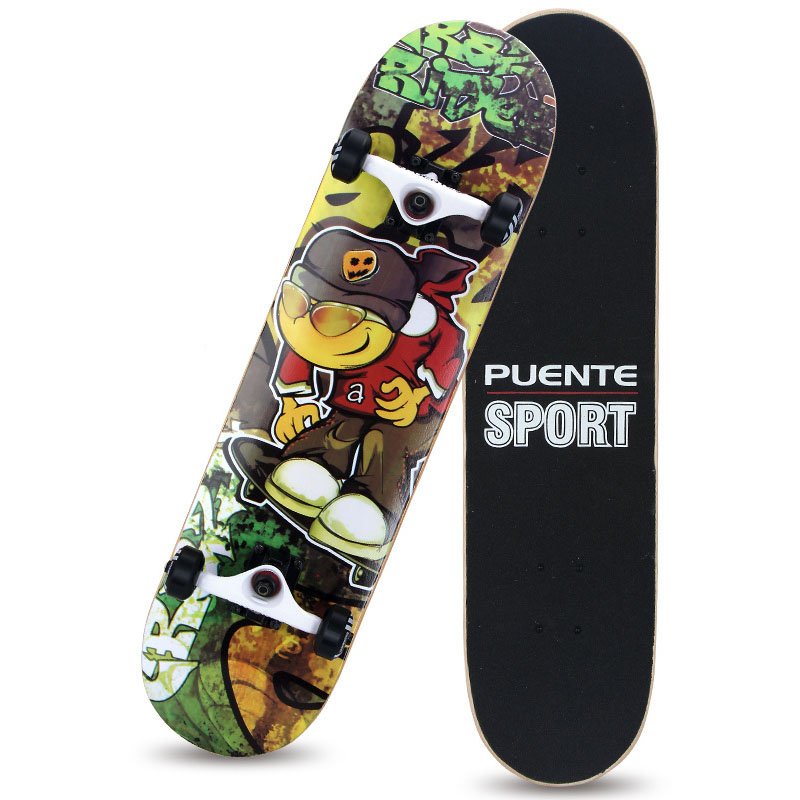 Ván trượt chuyên nghiệp Skateboard Puente giúp bạn tập kỹ thuật trick chuyên nghiệp