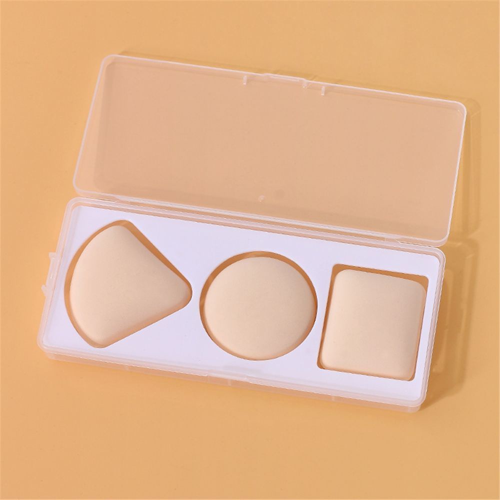 BEAUTY BLENDER Mút Trang Điểm Nền Khô Và Ướt Mềm Mại Kèm Hộp Đựng Tiện Lợi