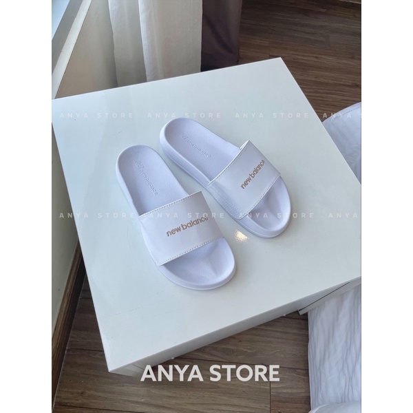 Dép New Balan.ce TRẮNG, ĐEN, XÁM, XANH NAM NỮ QUAI NGANG