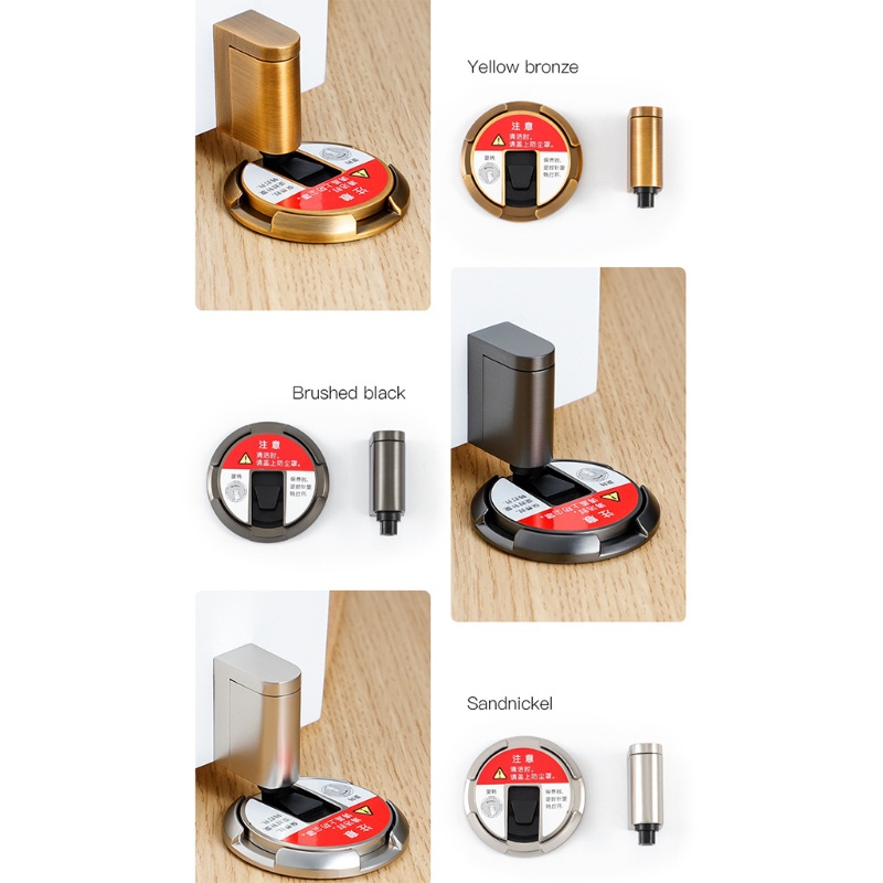 Giá Đỡ Chặn Cửa Chống Va Đập Có Thể Điều Chỉnh Độ Cao