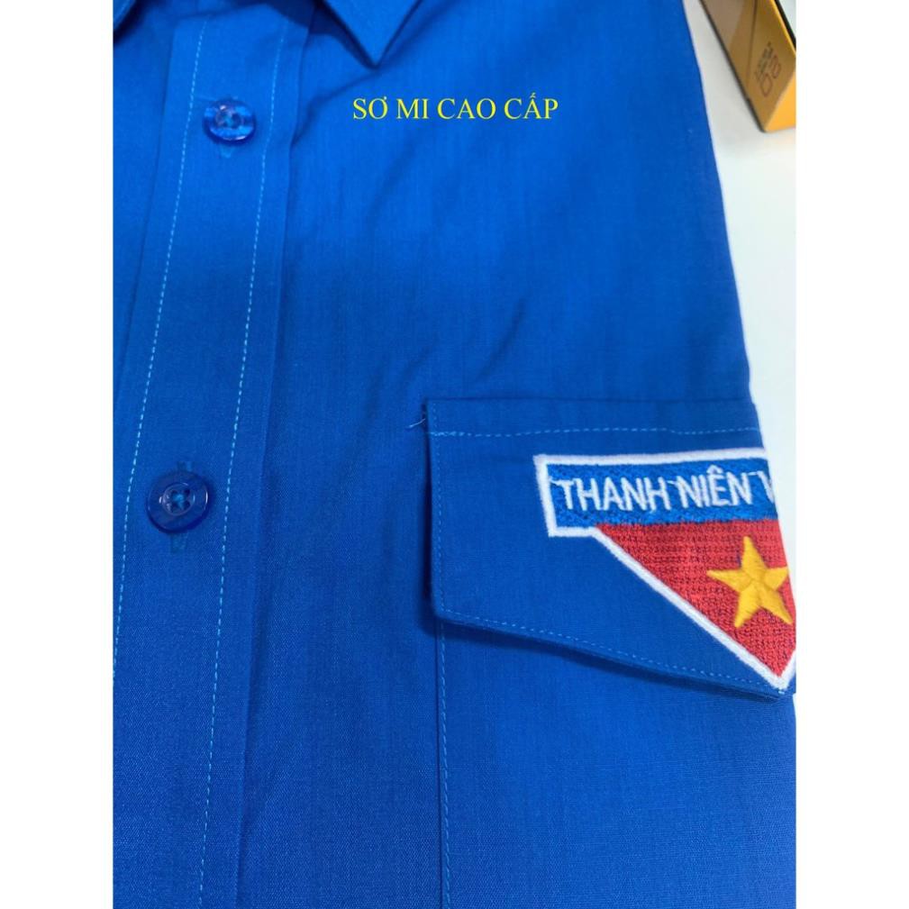 [OCEAN UNIFORM] Áo sơ mi đồng phục nam nữ đoàn thanh niên cao cấp dài tay 2021