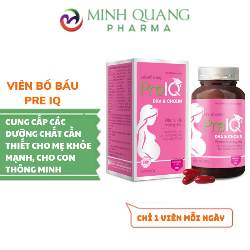 - Viên uống bổ sung Vitamin và khoáng chất thiết yếu cho phụ nữ mang thai