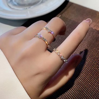 Nhẫn Đính Ngọc Trai Nhân Tạo Sang Trọng Thời Trang