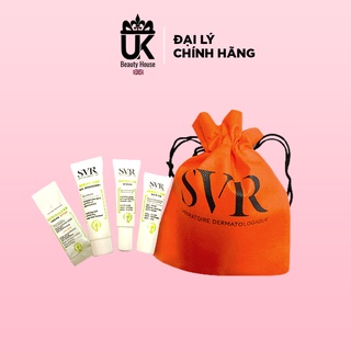 Bộ sản phẩm chăm sóc da dầu mụn svr - sample mini size