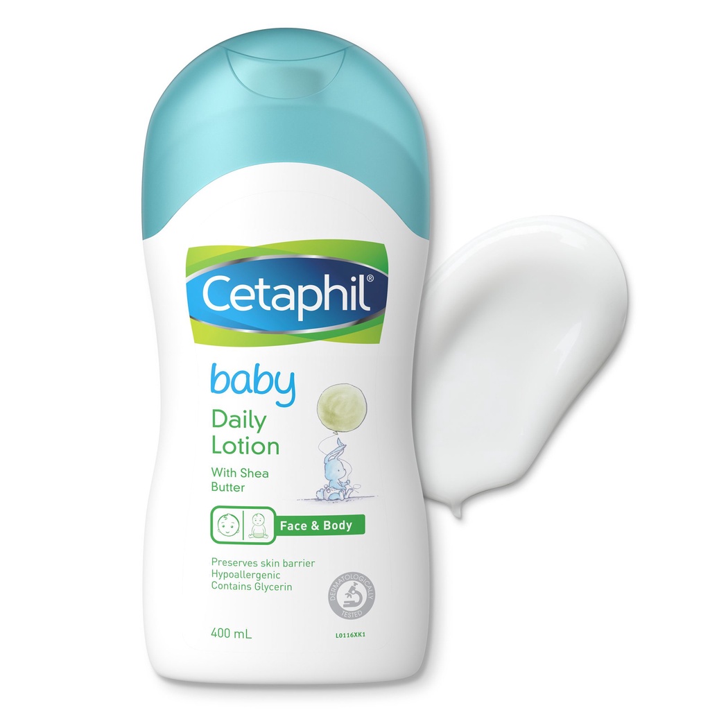 Sữa dưỡng ẩm hằng ngày cho bé Cetaphil Baby Daily Lotion With Shea Butter 400ml