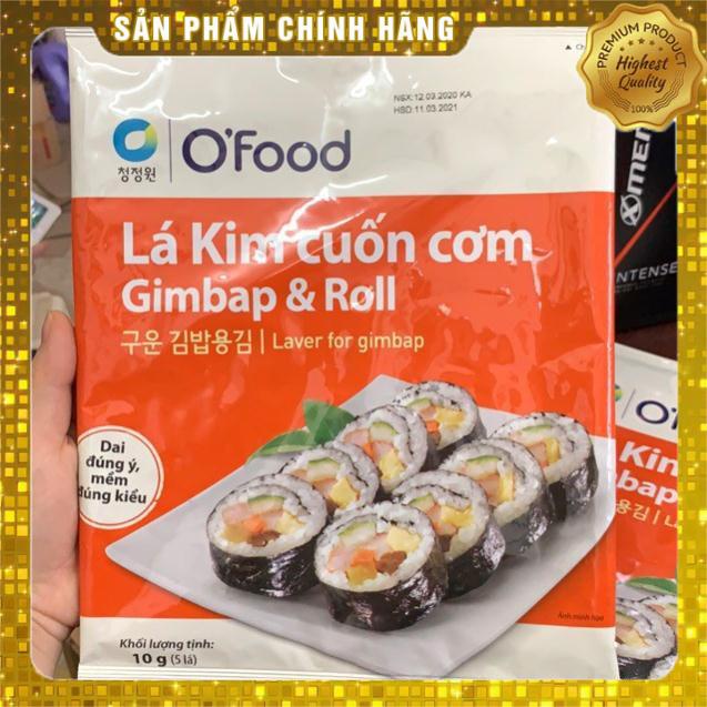 Lá Kim Cuộn Cơm Gimbap &amp; Roll 10g (5 lá )