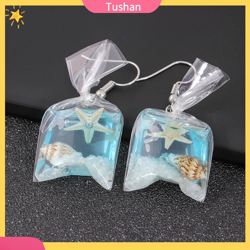 Khuyên tai nữ phong cách đại dương độc đáo