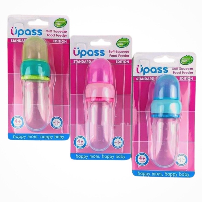 Bình Bóp Thức Ăn Dặm Chống Hóc Cho Bé UPASS UP0301N