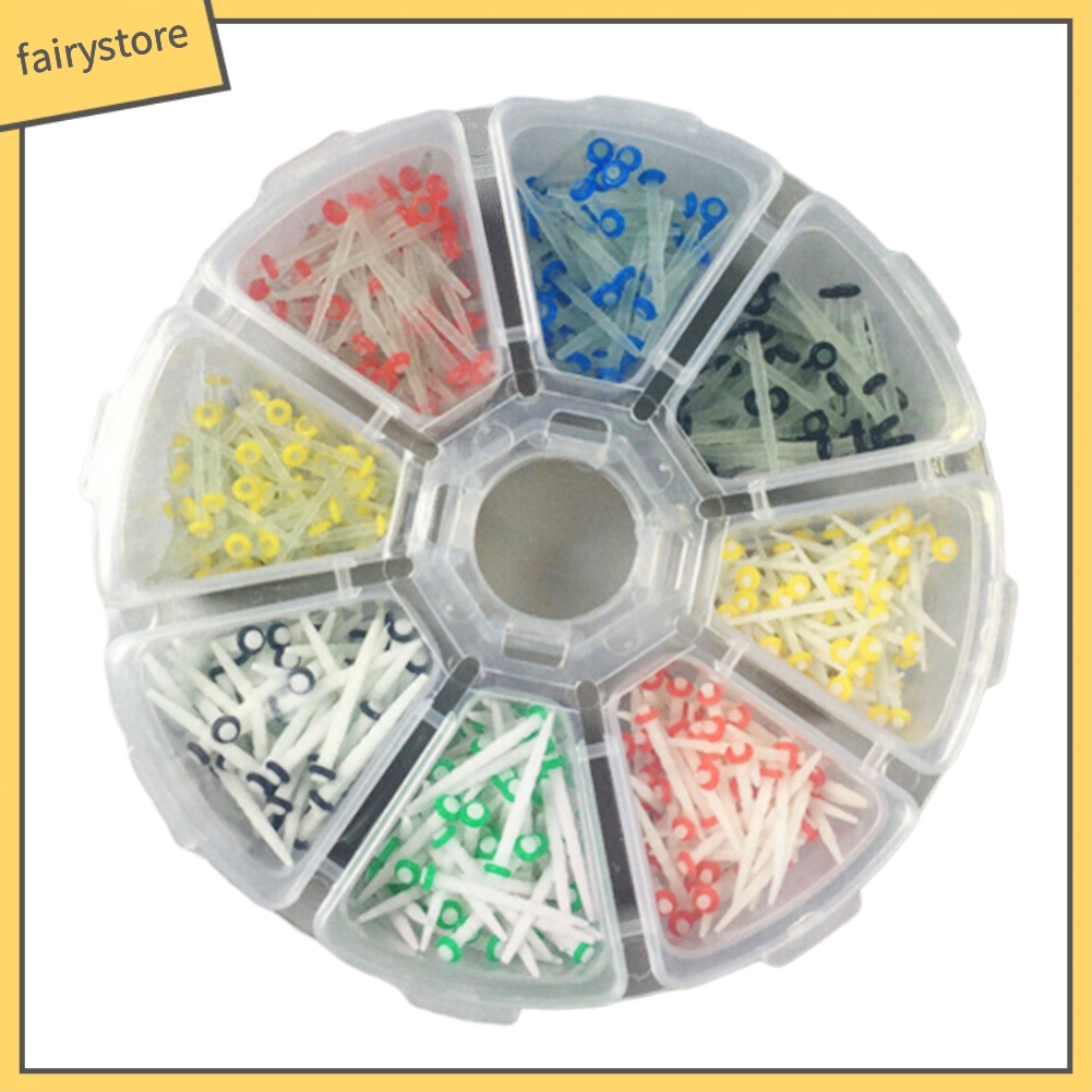 [Hàng mới về] Set 200 chốt sợi thủy tinh phục hồi răng thạch anh 1.2/1.4/1.6/1.8mm