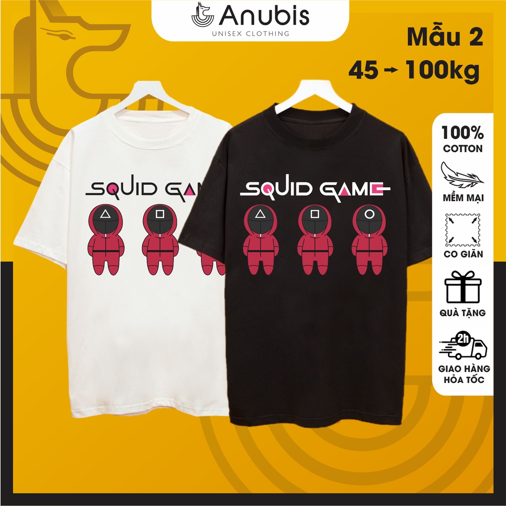 Áo Thun Unisex Squid Game Anubis Store