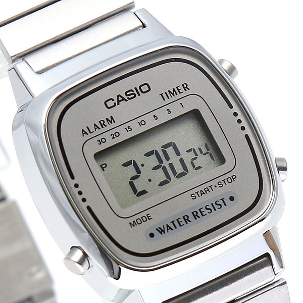 Đồng hồ nữ dây kim loại Casio Standard chính hãng Anh Khuê LA670WA-7DF