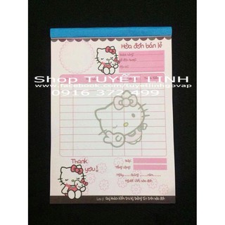 [Mã SKAMLTSM9 giảm 10% đơn 99K] Shop về mẫu hóa đơn mới , dễ thương : 18k / cuốn /1 liên